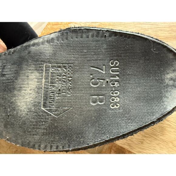 Dunk Sky Hi 2.0 Joli Black, Leather, Women’s size 7.5 Wedge, laser cut out, rare - Picture 5 of 10